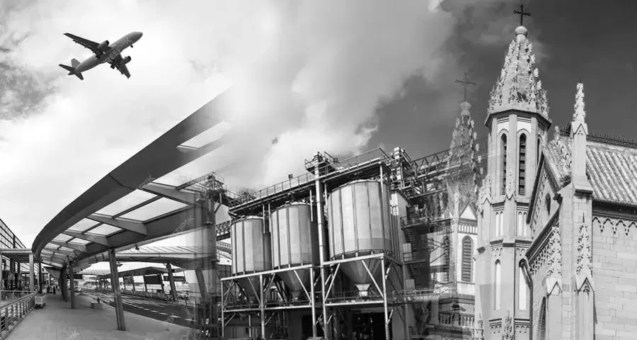 Protection de bâtiments par fauconnerie